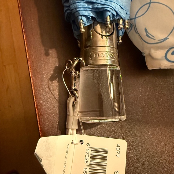 Coach Limited Resort Collection Bubbles/Fish/Coral Umbrella - Picture 3 of 5